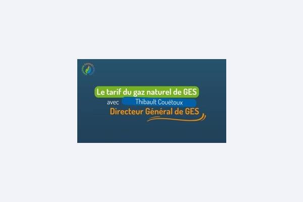 Le tarif du gaz naturel de GES