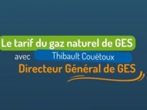 Le tarif du gaz naturel de GES